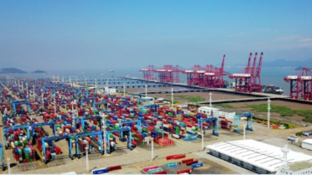 carriers react to closure of China container terminal