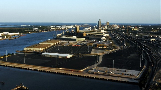 New Vehicle Terminal Opens as part of Mobile Alabama Port Enhancement