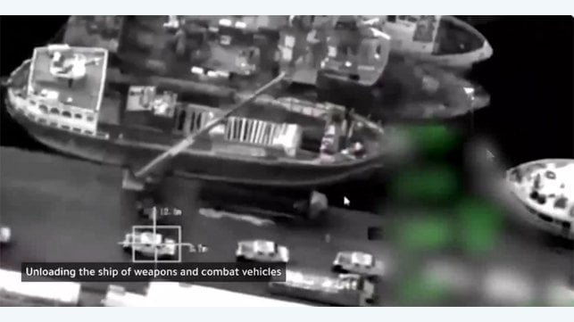 Saudi Arabian Forces Bomb Port in Yemen Raising Tensions with UAE