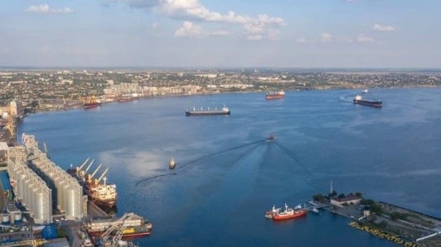 Odesa port region