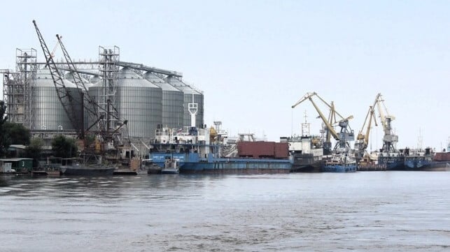 Olya Russia sea port