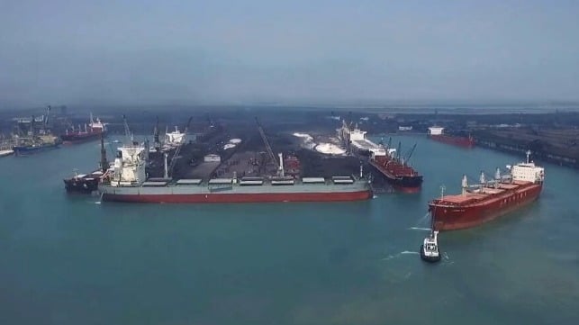 Paradip India port