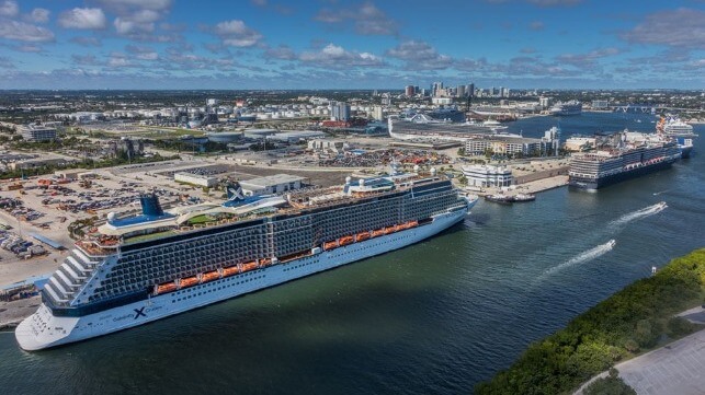 Port Everglades cruise berths