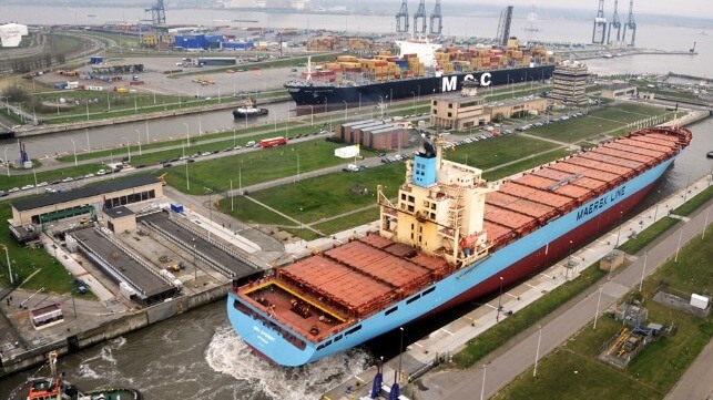 MSC containership