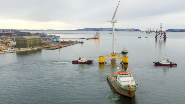 Scotland port Cromarty Firth