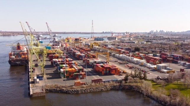 Montreal container terminal