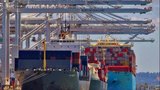 truckers' strike Port of Oakland