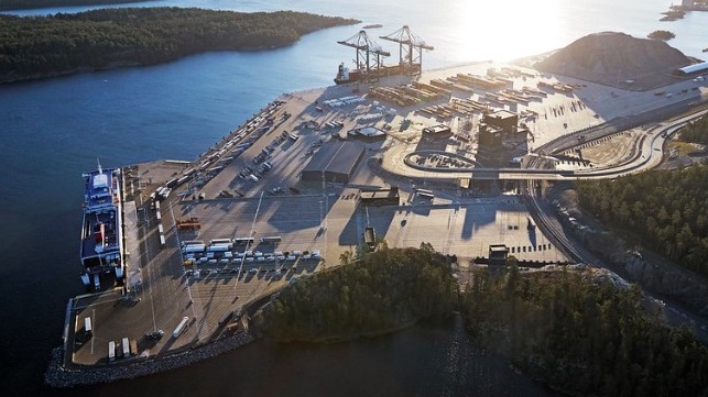 Stockholm's new port is fully operational