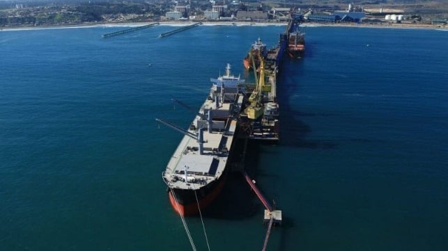 berth in Puerto Ventanas