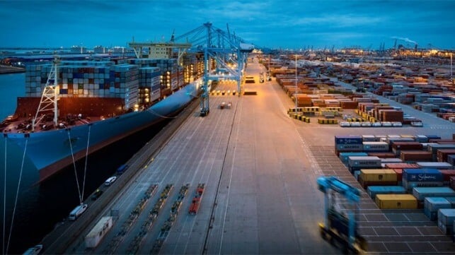 Rotterdam container terminal