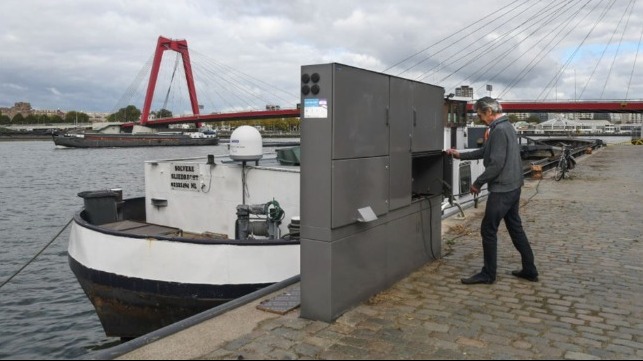 Dutch and Belgian ports join together for inland shipping shore power