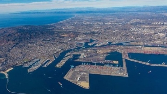 California ports all report records