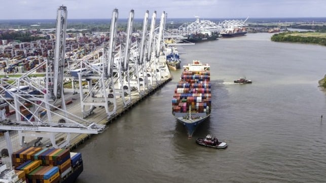 Port of Savannah expanding container and Ro/Ro capacity 
