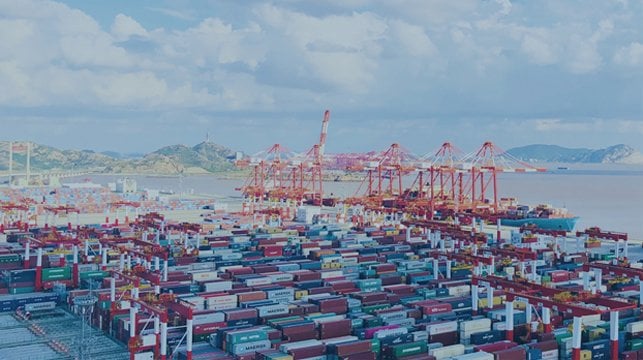 Shanghai container port