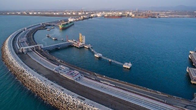 file photo of SOHAR port