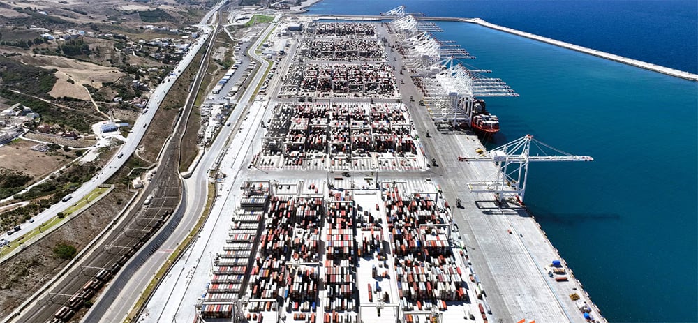 Morocco Tangier Med terminal