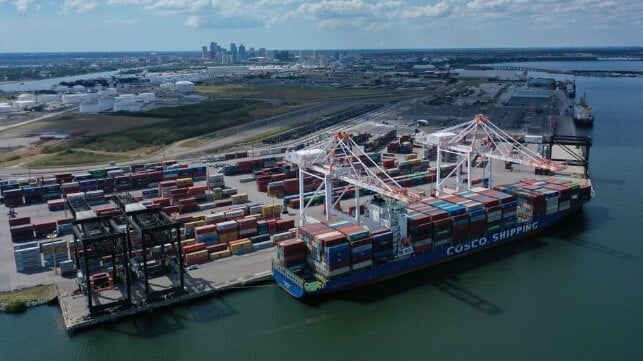 Tampa Bay containers
