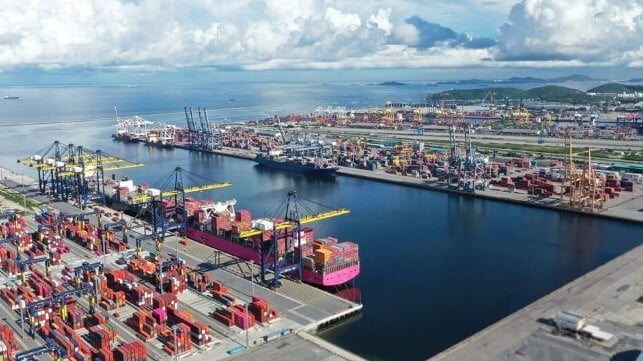 Thailand container port