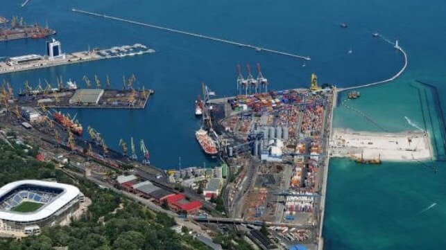 Ukrainian port