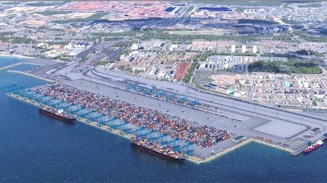 Australia container terminal