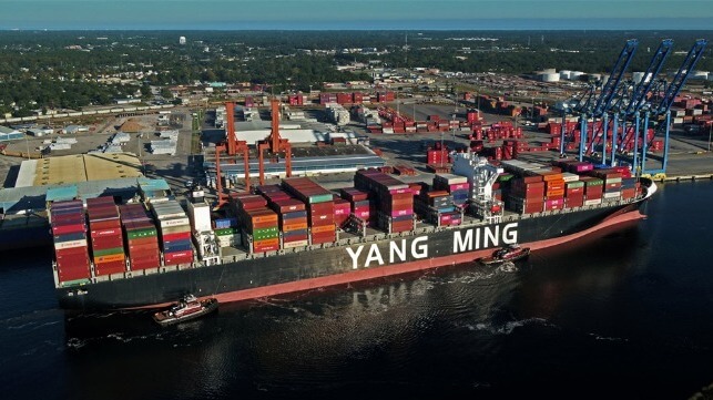 Yang Ming containership