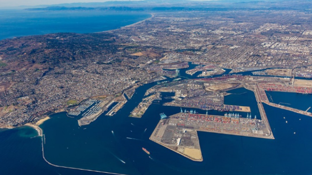 congestion decline in Southern Calfiornia ports