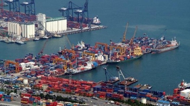 strikes in South Korea and Germany stop ports