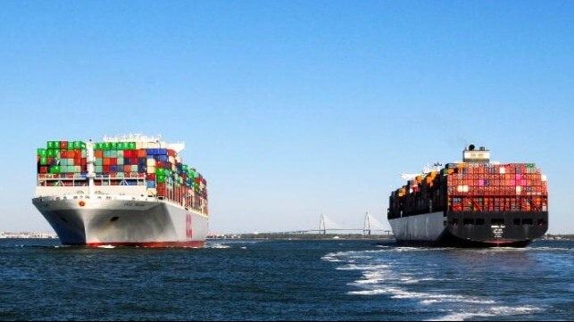 containership schedule reliability 