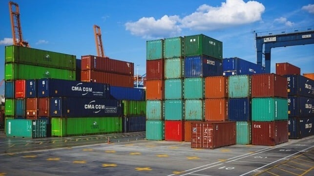 secondhand container prices declining due to oversupply 