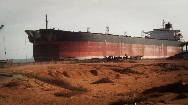 tanker scrap sales reach 39-month high in September
