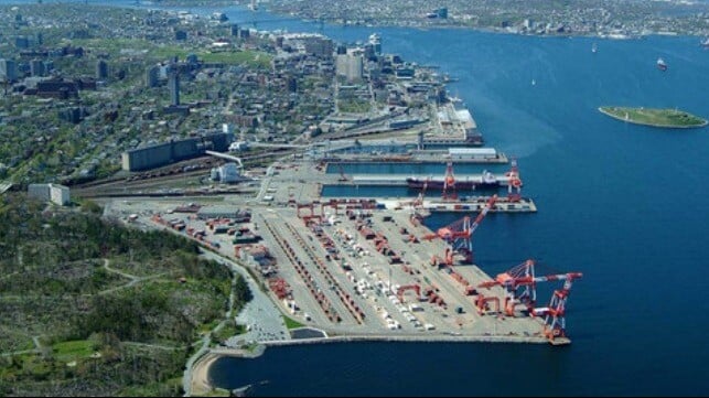 Cyberattack on Canada port websites