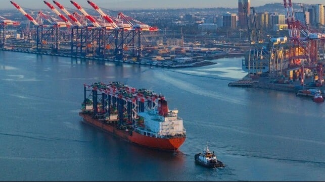 quarter of sailing to West Coast ports blanked due to inpact of congestion 
