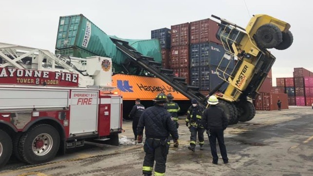 Shipping Container Damages at container yard