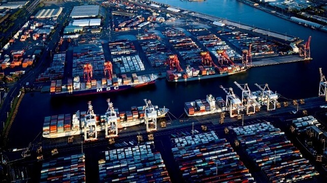 Australia container port