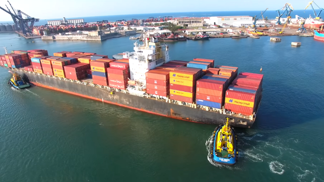 veracruz port container ship