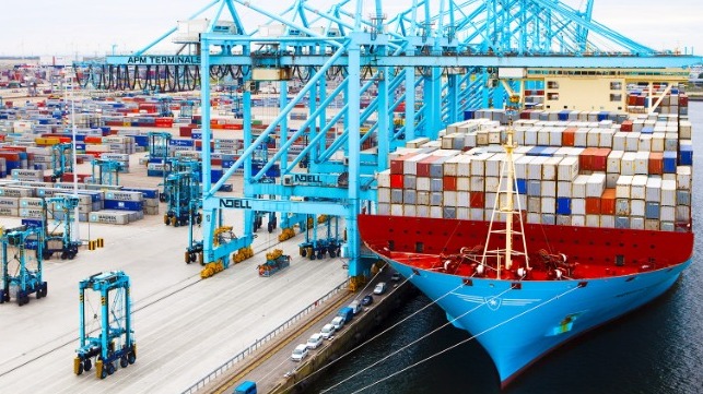 APM Sells One Rotterdam Terminal to Hutchison Ports