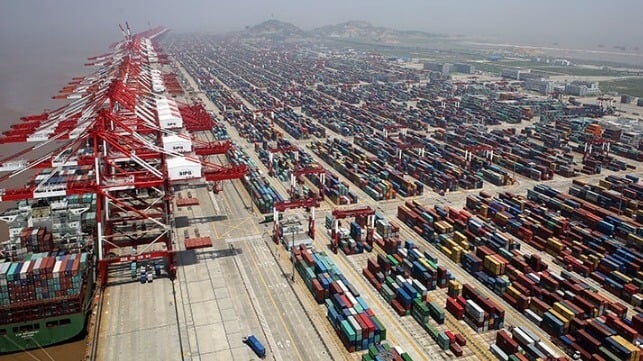 Shanghai container port