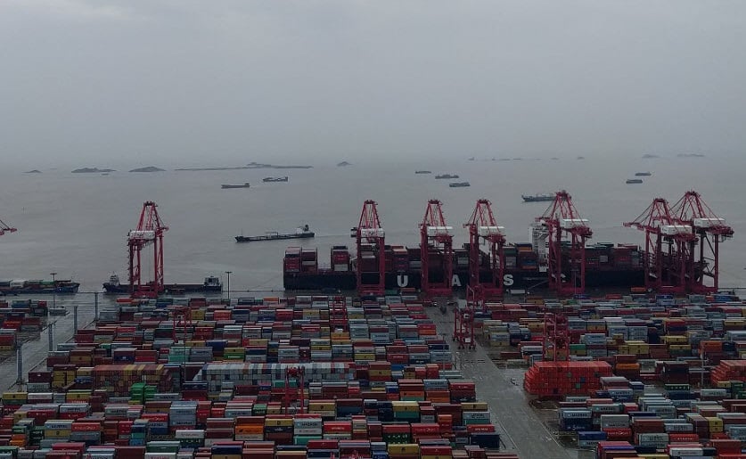 Shanghai container port