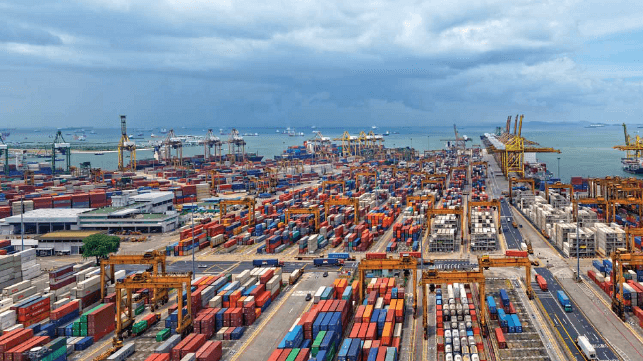 Singapore container terminal