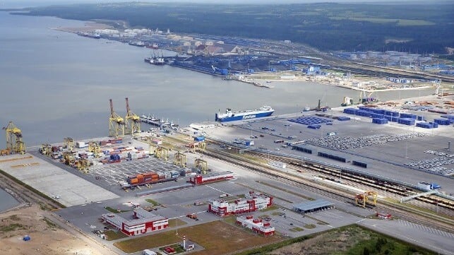 Russia Ust-Luga port