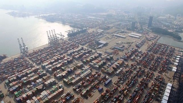 China Yantian port
