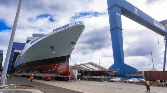 UK frigate shipbuilding