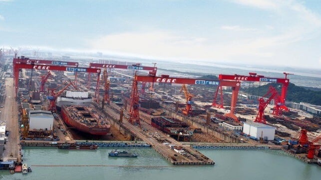 Chinese shipbuilding