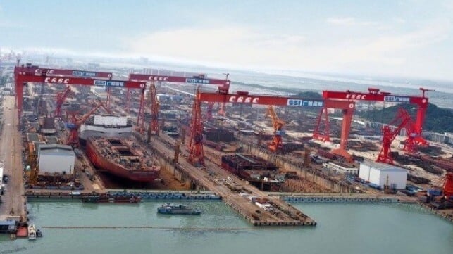 Chinese shipbuilding