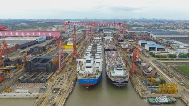 2022 shipbuilding orders