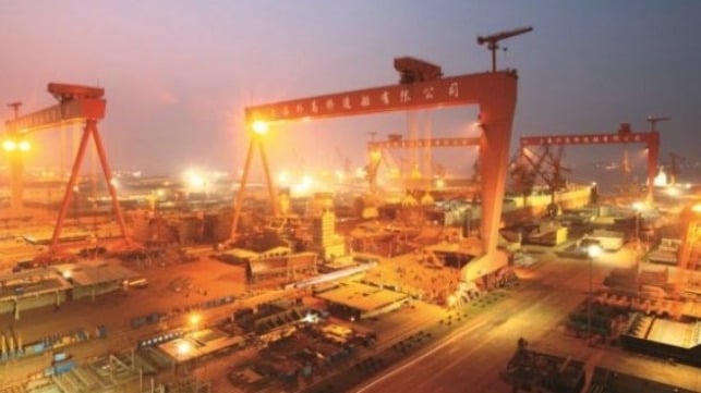 China forecasts shipbuilding upcycle 