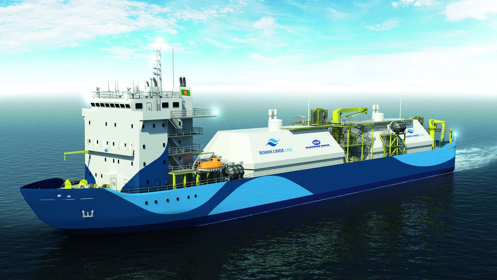 LNG bunkering vessel