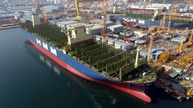 record containership orders in 2021