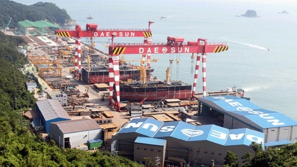 South Korean Daesun Shipbuilding