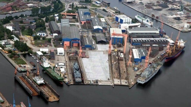 German shipyard